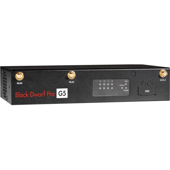 Securepoint Black Dwarf Pro G5 VPN as a Service pare-feux (matériel) Bureau 2830 Mbit/s