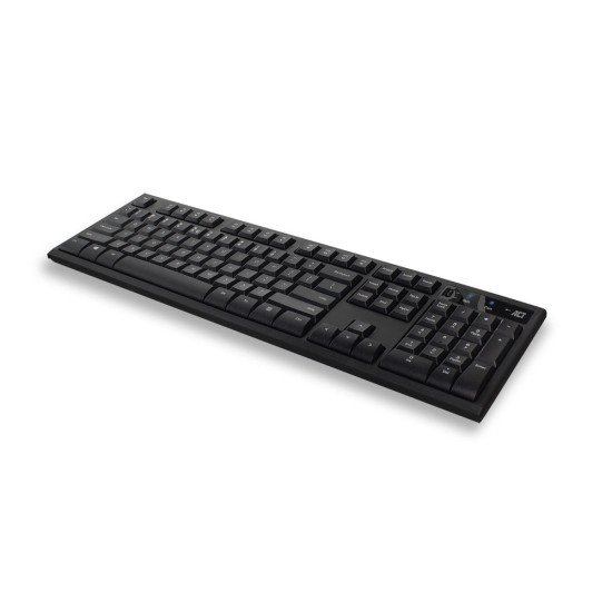 ACT AC5700 clavier RF sans fil QWERTY US International Noir