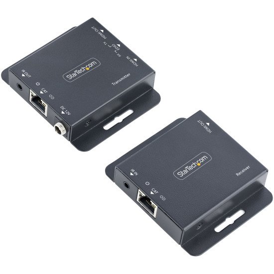 StarTech.com Rallonge HDMI Cat6/Cat5 - Extendeur HDMI/Vidéo 4K30Hz/39m ou 1080p/70m - Prolongateur HDMI sur Ethernet/RJ45 - Extender HDMI avec Kit Émetteur Récepteur - Extension IR - Vidéo Locale