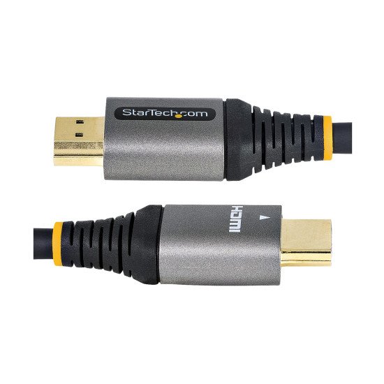 StarTech.com Câble HDMI 2.0 Certifié Premium de 4m - Câble HDMI Ultra HD 4K 60Hz Haut Débit - HDR10, ARC - Cordon Vidéo HDMI 2.0 UHD - Pour Moniteurs, Écrans, Téléviseurs UHD - M/M