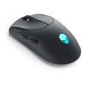 Alienware AW720M souris Gaming Ambidextre RF sans fil + Bluetooth Optique 26000 DPI