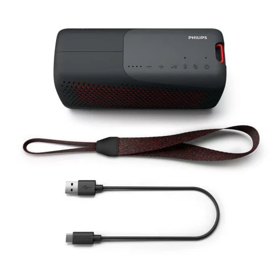 Philips Wireless speaker Enceinte portable mono Noir 10 W Philips Wireless speaker Enceinte portable mono Noir 10 W