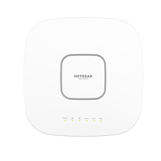 NETGEAR AXE7800 Tri-Band WiFi 6E Access Point 7800 Mbit/s Blanc Connexion Ethernet, supportant l'alimentation via ce port (PoE)
