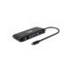 Port Designs 901913 hub & concentrateur USB 2.0 Type-C 5000 Mbit/s Noir Port Designs 901913 hub & concentrateur USB 2.0 Type-C 5000 Mbit/s Noir