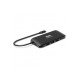 Port Designs 901913 hub & concentrateur USB 2.0 Type-C 5000 Mbit/s Noir Port Designs 901913 hub & concentrateur USB 2.0 Type-C 5000 Mbit/s Noir