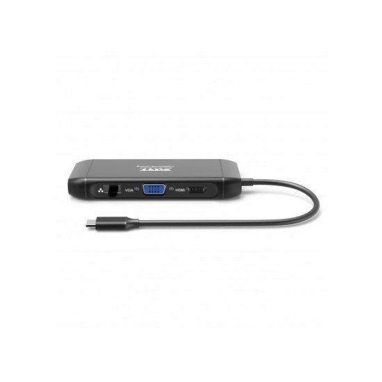Port Designs 901913 hub & concentrateur USB 2.0 Type-C 5000 Mbit/s Noir Port Designs 901913 hub & concentrateur USB 2.0 Type-C 5000 Mbit/s Noir