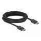 DeLOCK 80261 câble DisplayPort 1 m Noir