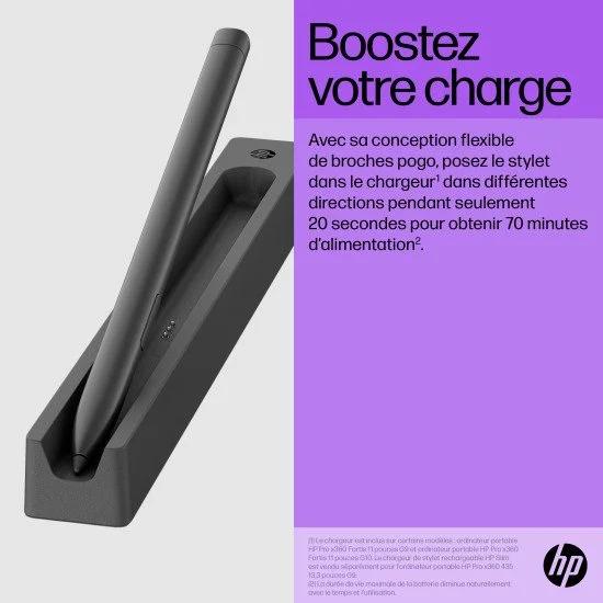 HP Stylet rechargeable ultra-plat HP Stylet rechargeable ultra-plat