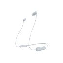 Sony WI-C100 Casque Sans fil Ecouteurs Appels/Musique Bluetooth Blanc