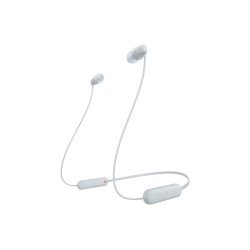 Sony WI-C100 Casque Sans fil Ecouteurs Appels/Musique Bluetooth Blanc