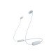 Sony WI-C100 Casque Sans fil Ecouteurs Appels/Musique Bluetooth Blanc