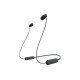 Sony WI-C100 Casque Sans fil Ecouteurs Appels/Musique Bluetooth Noir