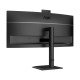 AOC E4 CU34E4CW écran PC 86,4 cm (34") 3440 x 1440 pixels UltraWide Quad HD LED Noir