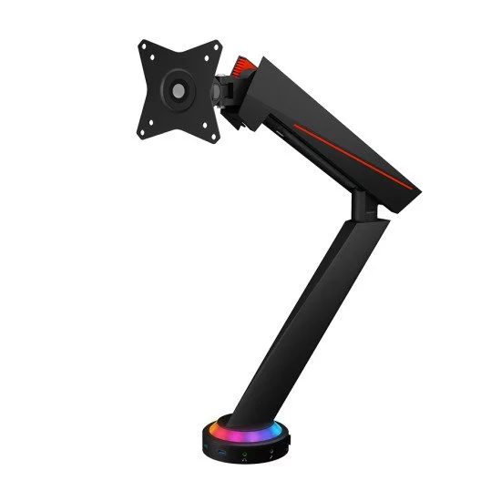 ICY BOX IB-MSG303BL-T support d'écran plat pour bureau 81,3 cm (32") Pince/boulon Noir ICY BOX IB-MSG303BL-T support d'écran plat pour bureau 81,3 cm (32") Pince/boulon Noir