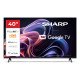 Sharp 101,6 cm (40") Wifi Noir