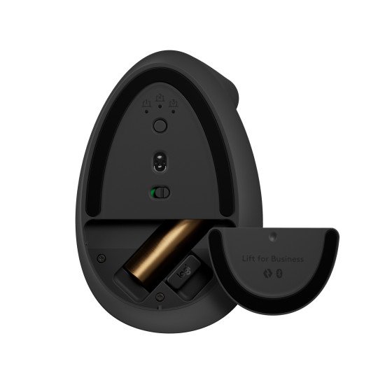 Logitech Lift for Business souris Droitier RF Sans fil + Bluetooth Optique 4000 DPI