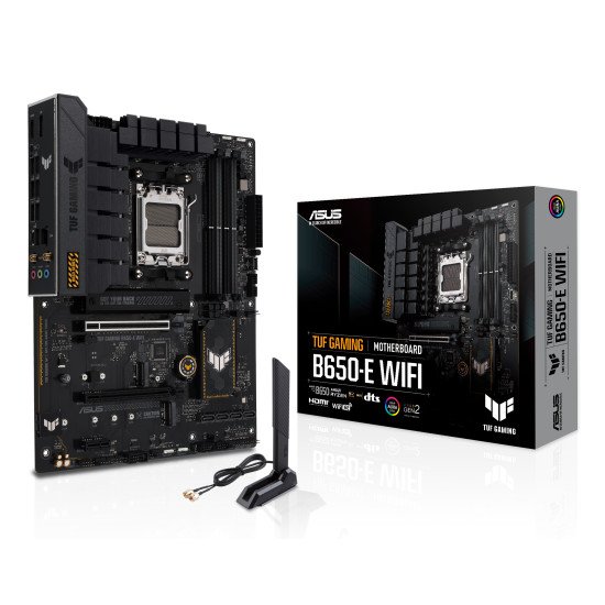 ASUS TUF GAMING B650-E WIFI AMD B650 Emplacement AM5 ATX ASUS TUF GAMING B650-E WIFI AMD B650 Emplacement AM5 ATX