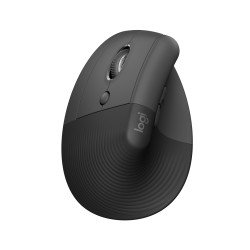 Logitech Lift for Business souris Gauche RF Sans fil + Bluetooth Optique 4000 DPI