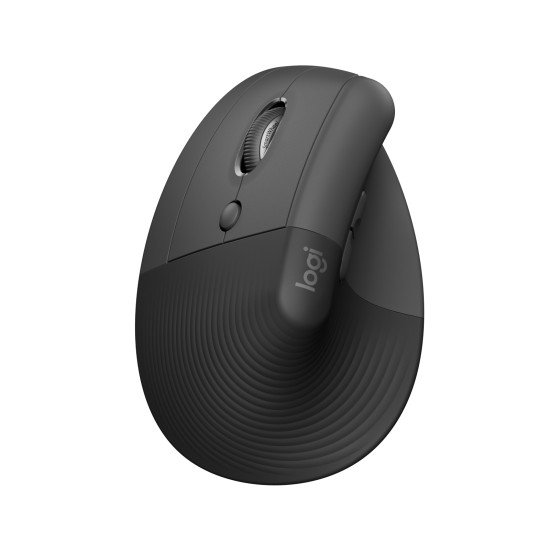 Logitech Lift for Business souris Gauche RF Sans fil + Bluetooth Optique 4000 DPI