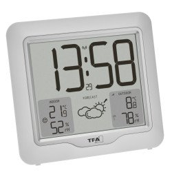 TFA-Dostmann 35.1164.02 station météo numérique Blanc LCD Batterie