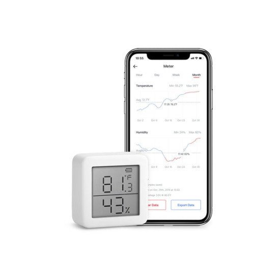 SwitchBot Meter Blanc Batterie