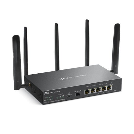 TP-Link ER706W-4G routeur sans fil Gigabit Ethernet Bi-bande (2,4 GHz / 5 GHz) Noir