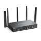 TP-Link ER706W-4G routeur sans fil Gigabit Ethernet Bi-bande (2,4 GHz / 5 GHz) Noir