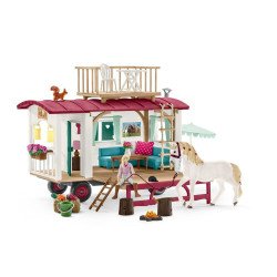 schleich Caravan for secret club meetings schleich Caravan for secret club meetings