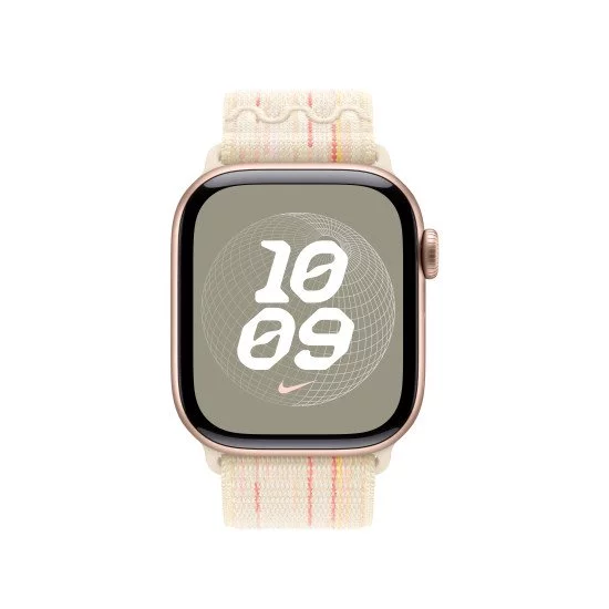 Apple MYJC3ZM/A accessoire intelligent à porter sur soi Bande Beige, Rose Nylon