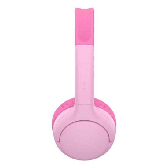 Belkin AUD012HQPKCS casque Avec fil &sans fil Arceau Musique Bluetooth Rose