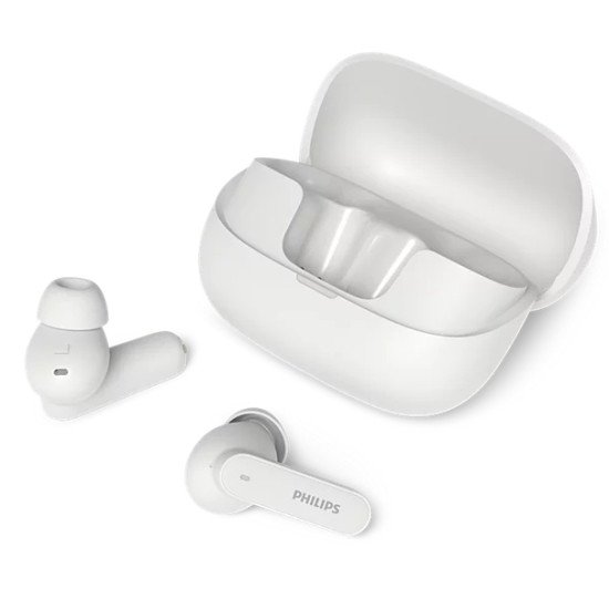 Philips TAT3000WT/00 casque True Wireless Stereo (TWS) Ecouteurs Appels/Musique USB Type-C Bluetooth Blanc