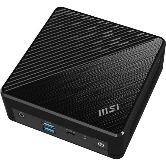 MSI Cubi N ADL S-217DE PC/poste de travail Intel® N N200 8 Go DDR4-SDRAM 256 Go SSD Windows 11 Pro Mini PC Noir MSI Cubi N ADL S-217DE PC/poste de travail Intel® N N200 8 Go DDR4-SDRAM 256 Go SSD Windows 11 Pro Mini PC Noir