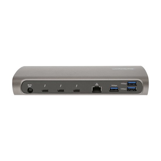 StarTech.com Dock Thunderbolt 4 - Hub Thunderbolt 4 96W Power Delivery - Moniteur unique 8K/Double moniteurs 4K 60Hz - Docking Station Thunderbolt 4 3xTB4/USB4/4xUSB-A/SD/GbE - Station d'Accueil Thunderbolt 4