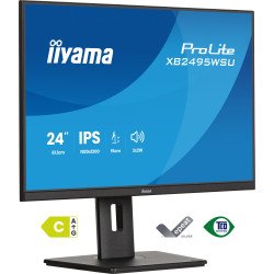 iiyama ProLite XB2495WSU-B1 écran PC 61,2 cm (24.1") 1920 x 1200 pixels Full HD LCD Noir