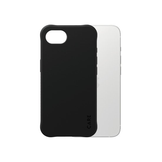 PanzerGlass CARE™ by ®™ by Impact Case Black iPhone 17e | 16e | Bulk coque de protection pour téléphones portables Housse Transparent