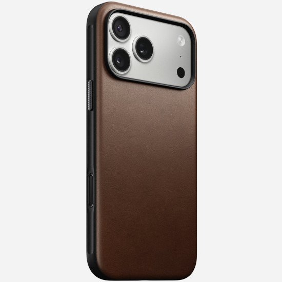 Nomad Modern Leather Case coque de protection pour téléphones portables 17,5 cm (6.9") Housse Marron