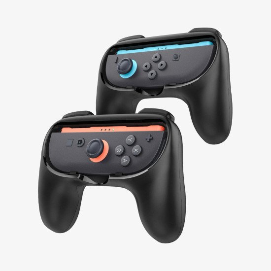Spigen JoyCon Grip NS100 Noir Manette de jeu Nintendo Switch 2