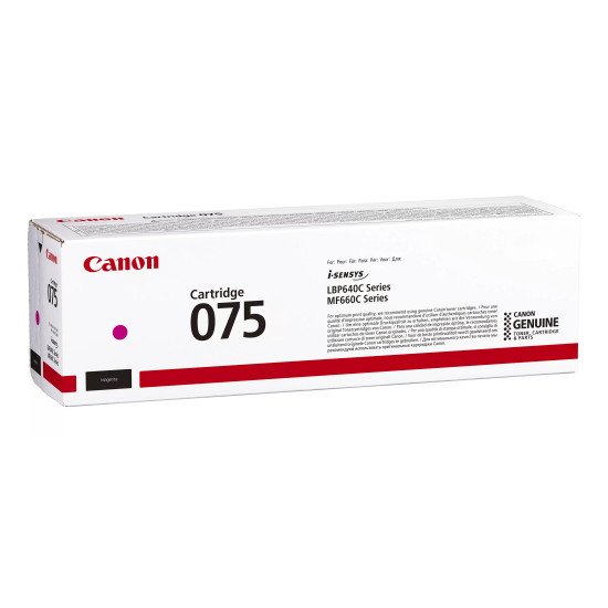 Canon 075 Cartouche de toner 1 pièce(s) Original Magenta