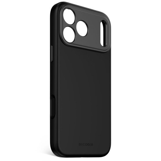Decoded Silicone Backcover Apple iPhone 17 Pro Max Phantom Black coque de protection pour téléphones portables 17,5 cm (6.9") Housse Noir
