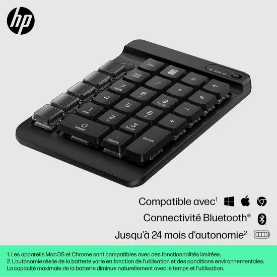 HP Pavé numérique sans fil programmable 430 HP Pavé numérique sans fil programmable 430