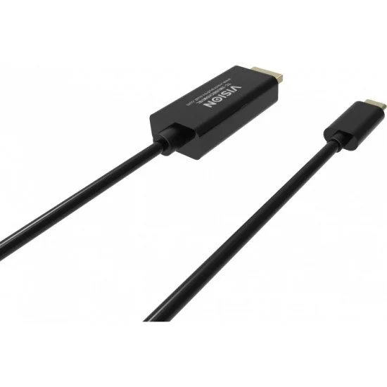 Vision TC 2MUSBCDP8K/BL câble DisplayPort 2 m USB Type-C Noir Vision TC 2MUSBCDP8K/BL câble DisplayPort 2 m USB Type-C Noir