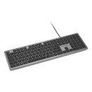 Kensington K75410UK clavier maison/bureau USB QWERTY Anglais britannique Gris