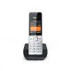 Gigaset COMFORT 500 Téléphone DECT Identification de l'appelant Noir, Argent