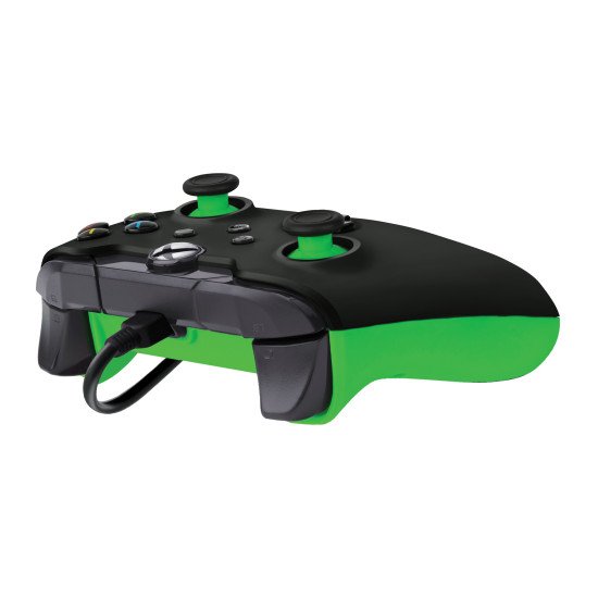 PDP Manette filaire: Noir fluoPour Xbox Series X|S, Xbox One et Windows 10/11