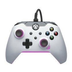 PDP Manette filaire: Mèche blanchePour Xbox Series X|S, Xbox One et Windows 10/11 PDP Manette filaire: Mèche blanchePour Xbox Series X|S, Xbox One et Windows 10/11