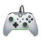 PDP Manette filaire: Blanc fluoPour Xbox Series X|S, Xbox One et Windows 10/11