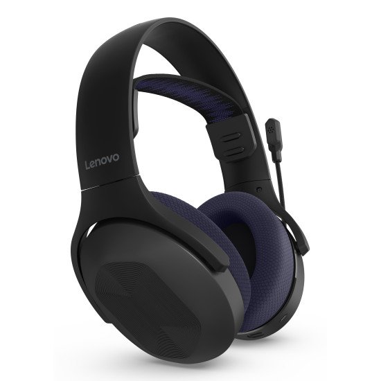 Lenovo Legion H410 Casques Sans fil Arceau Gaming USB Type-C Bluetooth Noir, Violet