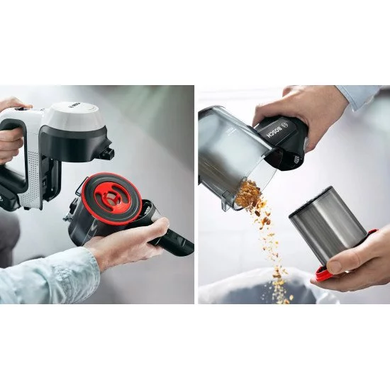 Bosch BCS711XXL aspirateur balai et balai électrique Batterie Sec Sans sac 0,3 L Blanc 3 Ah Bosch BCS711XXL aspirateur balai et balai électrique Batterie Sec Sans sac 0,3 L Blanc 3 Ah