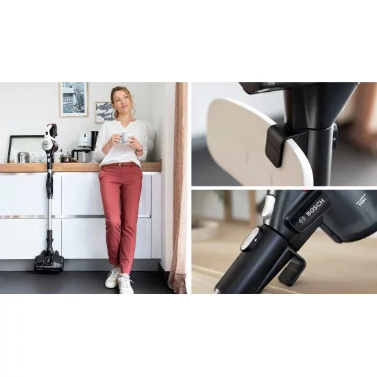 Bosch BCS711XXL aspirateur balai et balai électrique Batterie Sec Sans sac 0,3 L Blanc 3 Ah Bosch BCS711XXL aspirateur balai et balai électrique Batterie Sec Sans sac 0,3 L Blanc 3 Ah