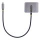 StarTech.com Adaptateur USB C vers HDMI VGA avec Sortie Audio 3,5 - Adaptateur Multiport USB C - Adaptateur USB Type-C, 4K 60Hz HDR, 100W PD 3.0 - Adaptateur Vidéo Compatible TB3/4 - Adaptateur de Voyage StarTech.com Adaptateur USB C vers HDMI VGA avec Sortie Audio 3,5 - Adaptateur Multiport USB C - Adaptateur USB Type-C, 4K 60Hz HDR, 100W PD 3.0 - Adaptateur Vidéo Compatible TB3/4 - Adaptateur de Voyage